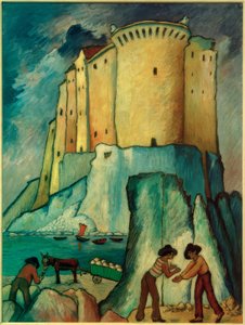 Château au bord de la Méditerranée - Marianne von Werefkin